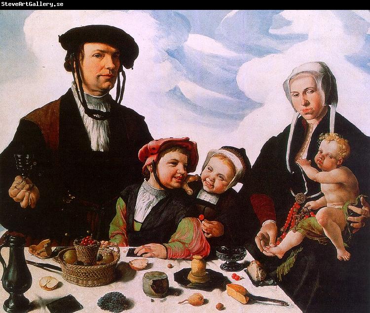 Maerten Jacobsz van Heemskerck Family Portrait